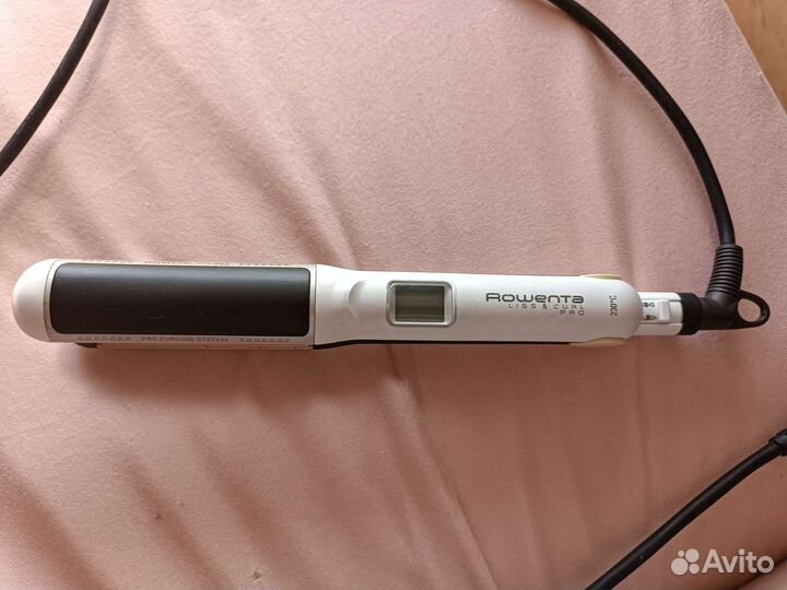 Выпрямитель для волос Rowenta Liss&Curl Pro