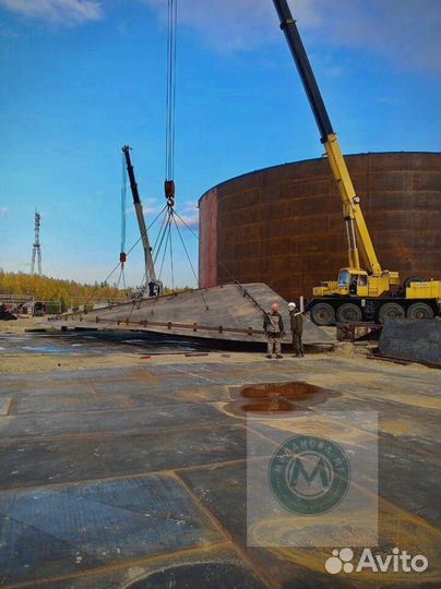Резервуар от завода 25 м3 и более. рвс