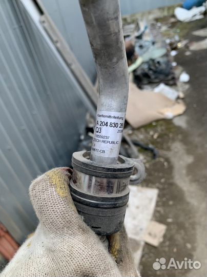 Mercedes C 204 трубка кондиционера