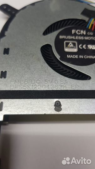 Вентилятор (кулер) для ноутбука Asus GPU и CPU