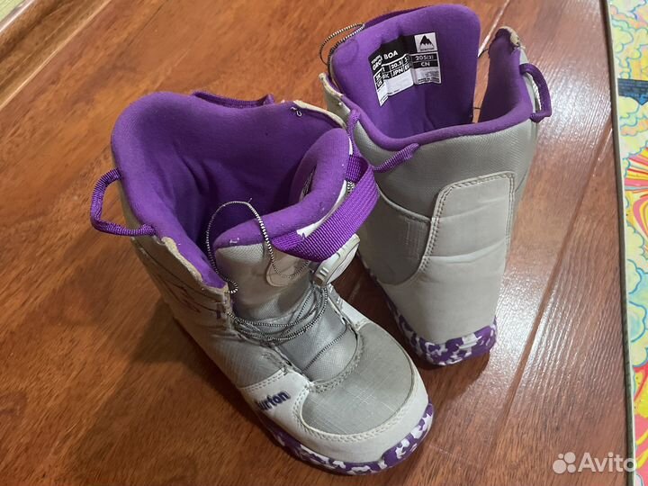 Сноуборд GNU 125 детский комплект