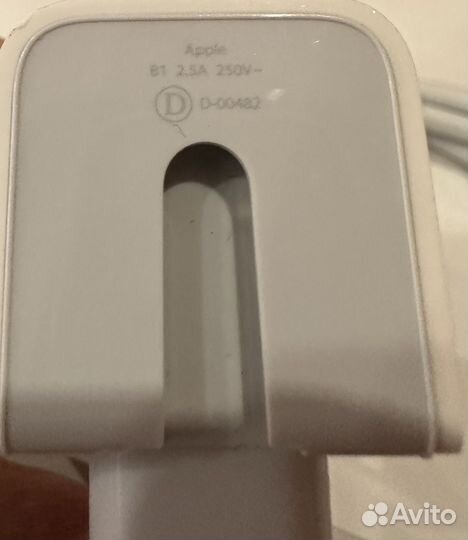 Кабель питания для apple macbook, оригинальный