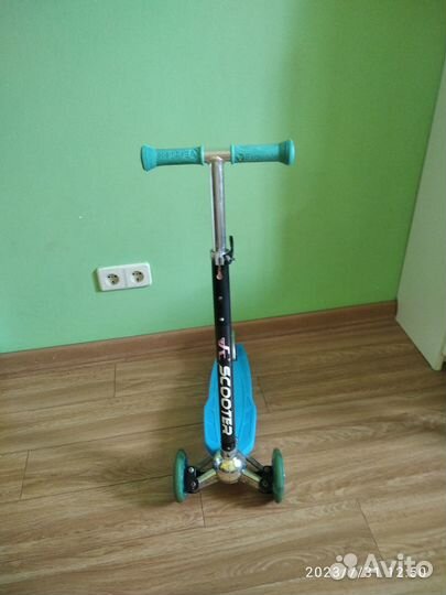 Самокат детский бренда Scooter б\у складной