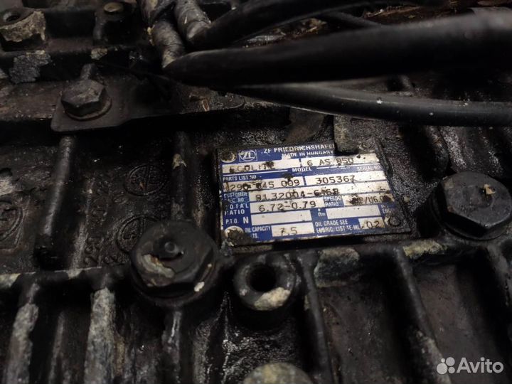 АКПП MAN TGL 1 поколение 4.6