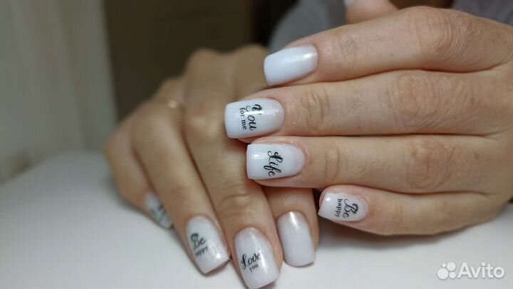Маникюр гель лак