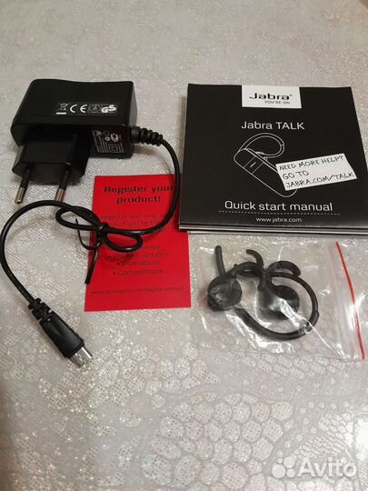 Bluetooth гарнитура Jabra bt-150+еще 3гарнитуры