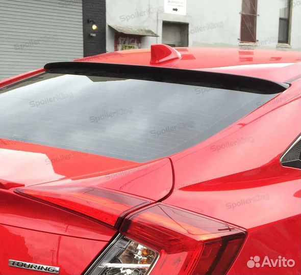 Спойлер заднего стекла Honda Civic 9 хэтчбек