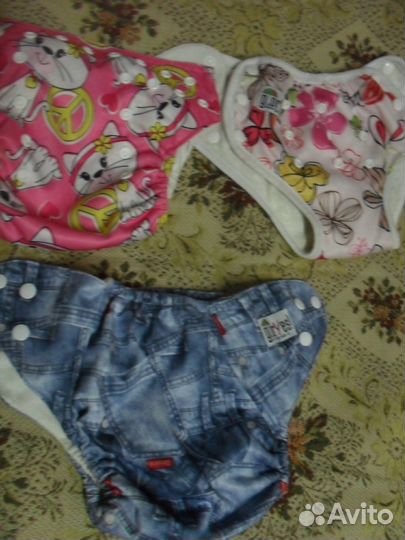 Многоразовые памперсыи вещи для новорожненного