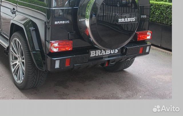 Задний бампер Mercedes W463 "Brabus" (AMG G63/G65)