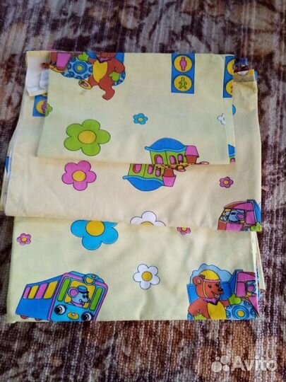 Детское постельное белье в детскую кроватку