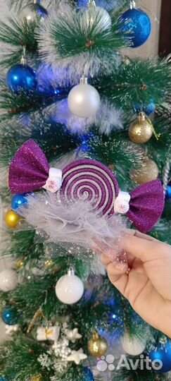 Конфетка заколка