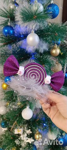 Конфетка заколка