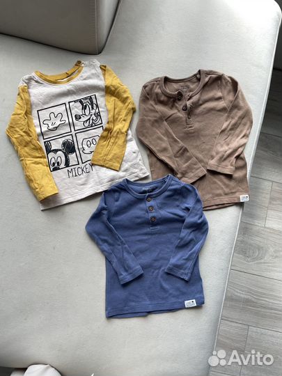 Детская одежда, обувь, шапки 80-92