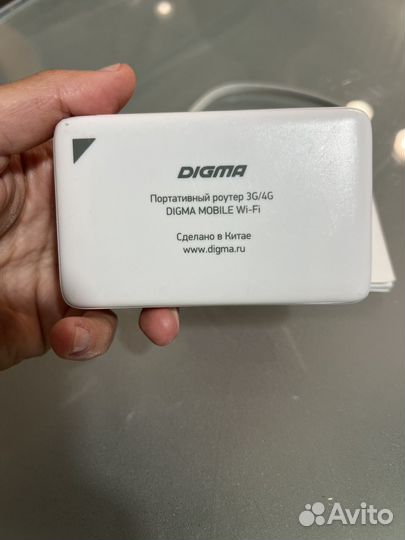 Портативный wi fi роутер 3g/4g Digma