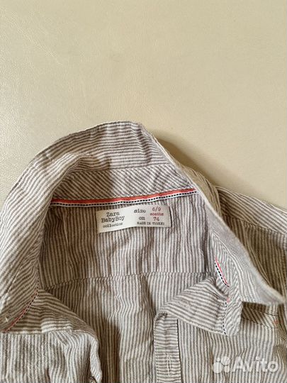 Рубашка на мальчика zara