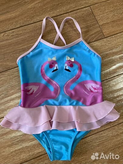 Купальник слитный для девочки