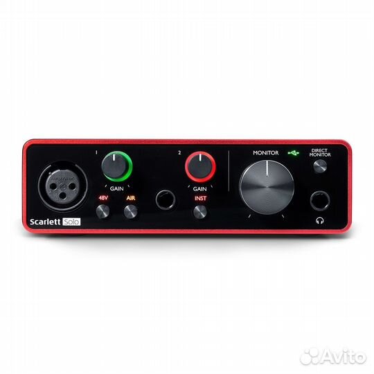 Портастудия focusrite Scarlett Solo Studio 3rd Gen