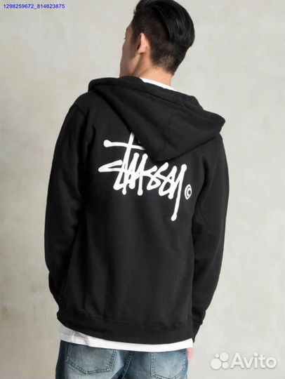 Зипка Stussy чёрная (Арт.46735)