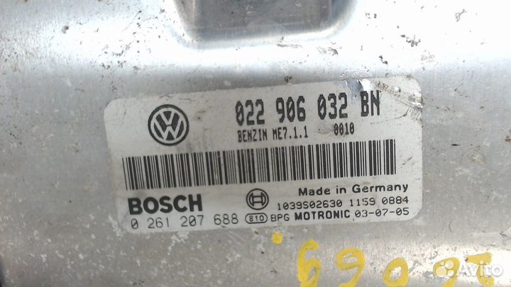 Блок управления двигателем Volkswagen Phaeton, 200