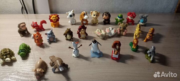 Игрушки из киндер сюрприз