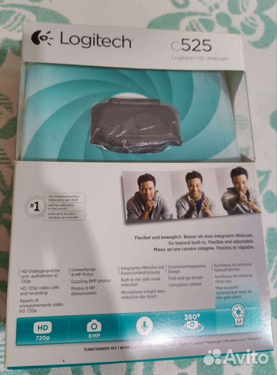 Веб камера logitech c525