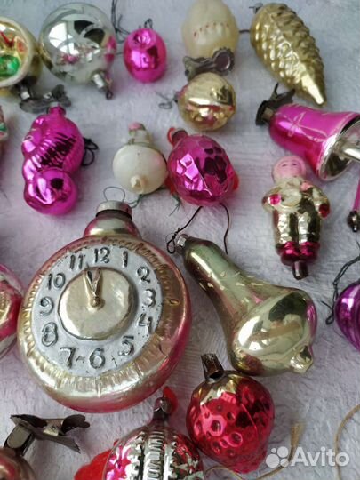 Елочные игрушки СССР