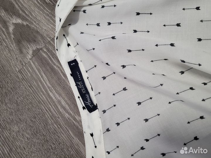 Рубашка блуза женская белая 42 размер