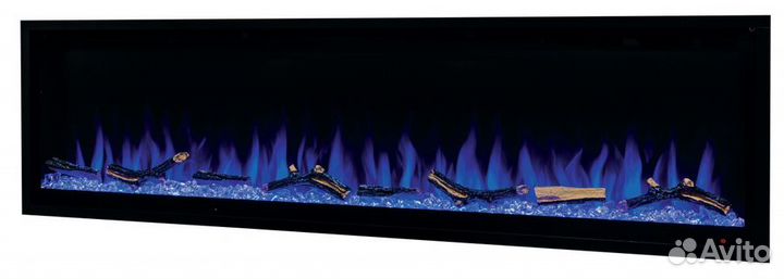 Линейный электрокамин Real-flame diamond 72