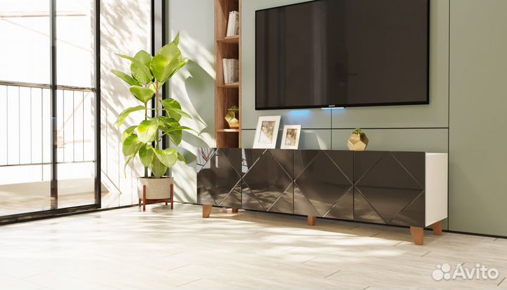 Тумба тв Кристалл новая с доставкой