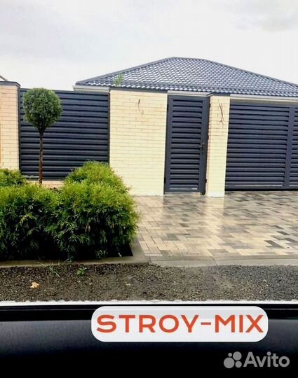 Забор жалюзи