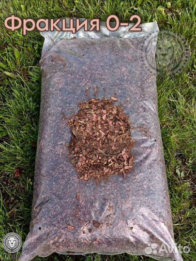 Мульча кора лиственницы 60л