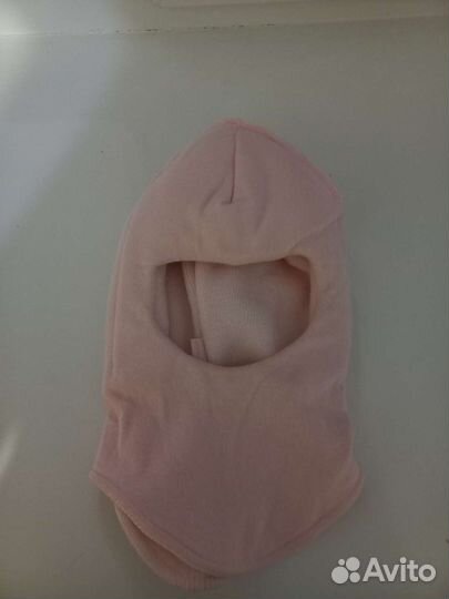 Шапка шлем зимний для девочки