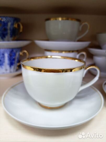 Чайный сервиз Дулево СССР