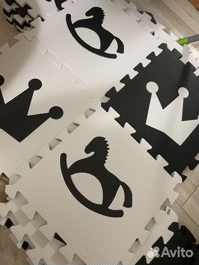 Развивающий коврик пазл