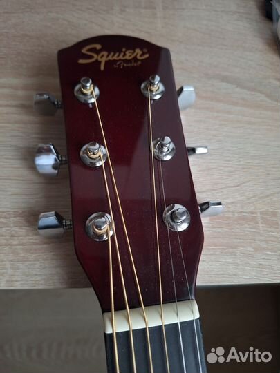 Электроакустическая гитара fender squier sa-105ce