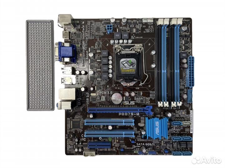 Материнская плата Asus P8B75-M Soc-1155 mATX