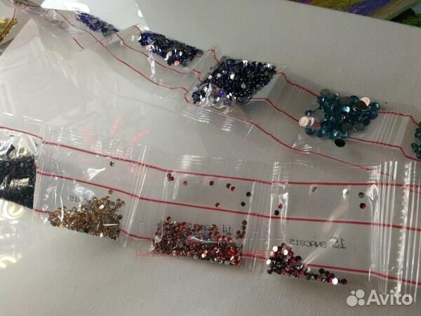 Алмазная мозаика 30x30 Лотос в изображении мандалы