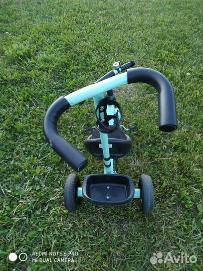 Детский велосипед с ручкой бу
