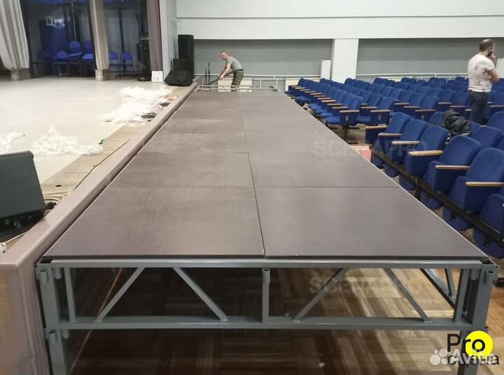 Подиум для сцены 10 х 5 м