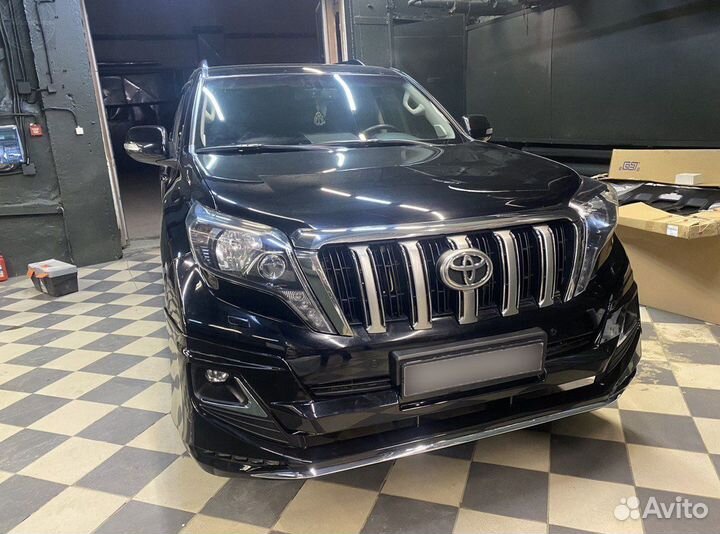 Обвес на Toyota Land Cruiser Prado 150