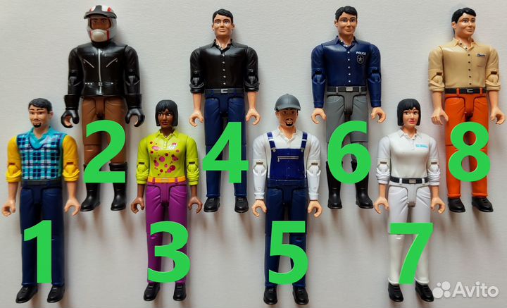 Игрушки Фигурки людей и Аксессуары bruder брудер