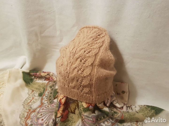 Шапка вязаная женская новая
