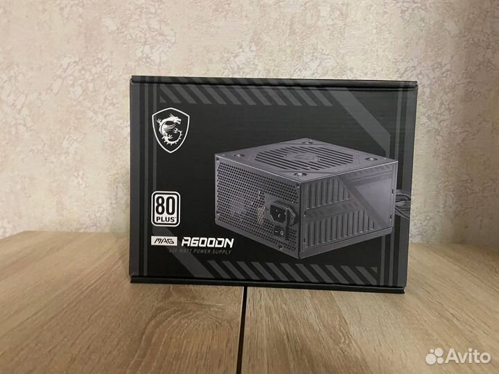 Блок питания MSI MAG A600DN 600W 80+ сертификат
