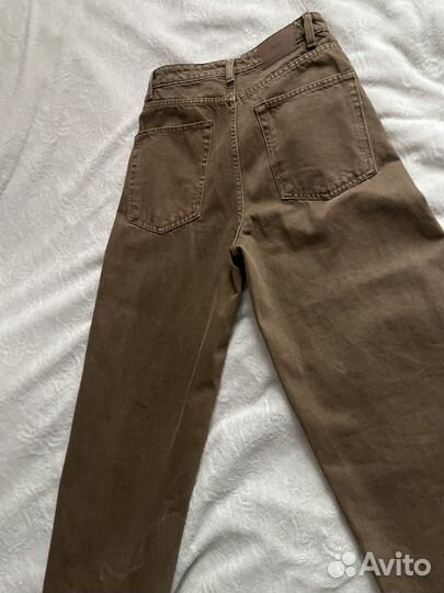 Джинсы шоколадные