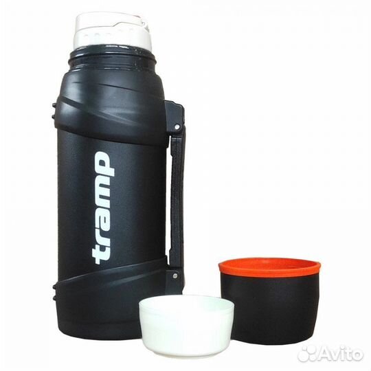 Термос tramp Travel цвет черный