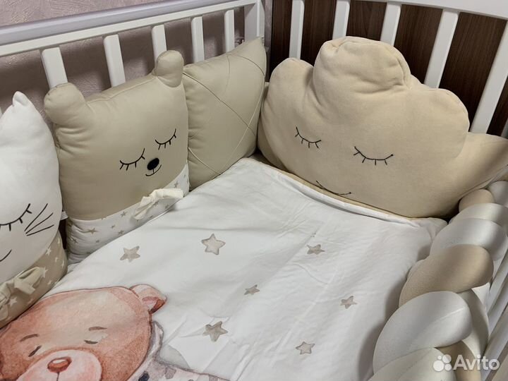 Бортики в детскую кроватку