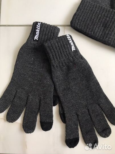 Шапка и перчатки Makita