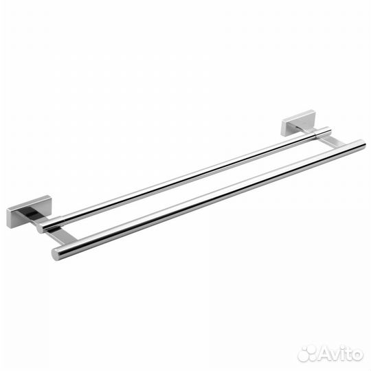 Полотенцедержатель olymp двойная скоба, 620мм, хр