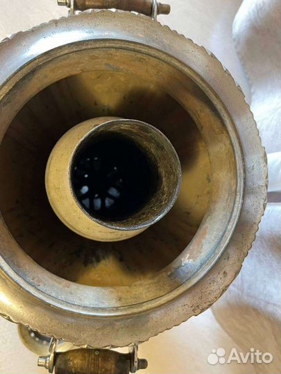 Самовар угольный старинный