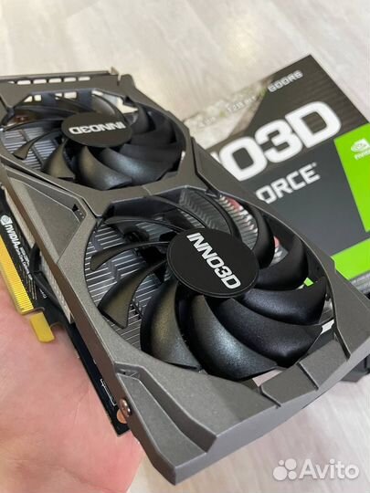 Видеокарта Inno3D GTX 1650 gddr6 на гарантии